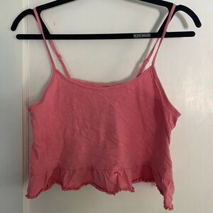 AMERICAN EAGLE Pink Cropped Tank